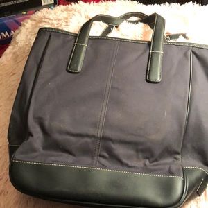 Large Navy Tote- rarely used
